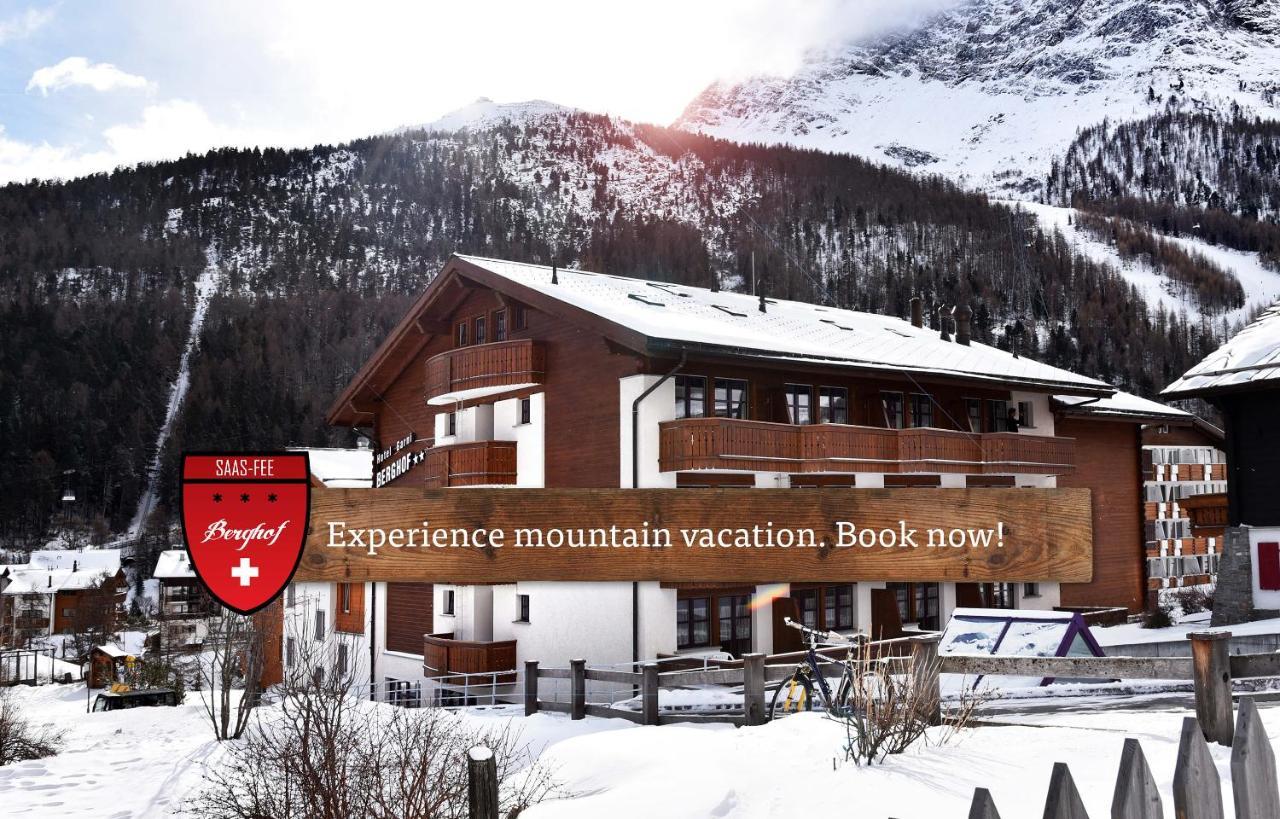 Berghof Garni - The Dom Collection Bed & Breakfast Saas-Fee Eksteriør bilde