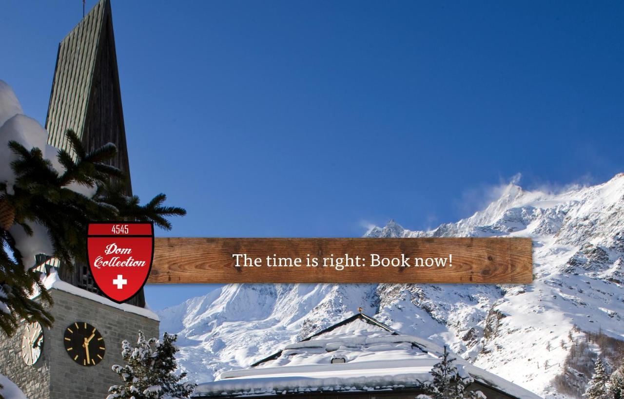 Berghof Garni - The Dom Collection Bed & Breakfast Saas-Fee Eksteriør bilde