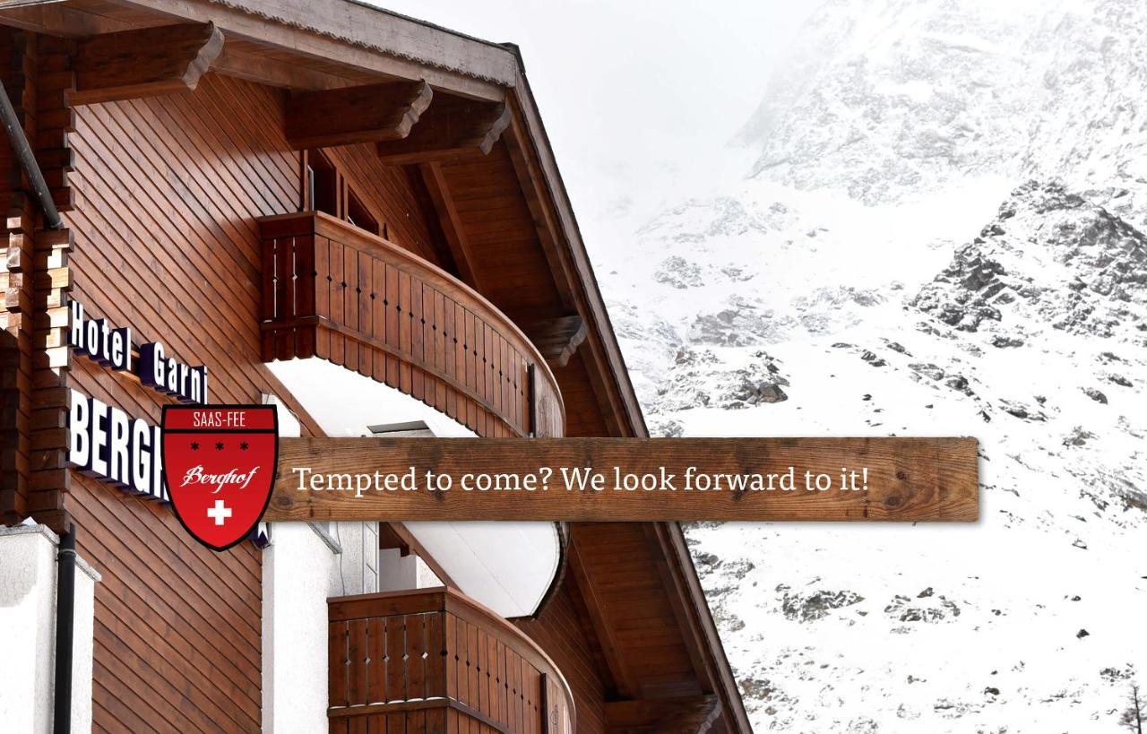 Berghof Garni - The Dom Collection Bed & Breakfast Saas-Fee Eksteriør bilde